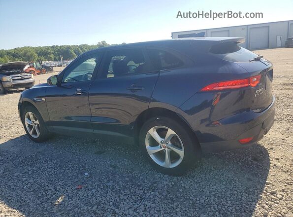 SADCJ2GX4JA236739 2018 JAGUAR F-PACE Blue Հետևի աջ