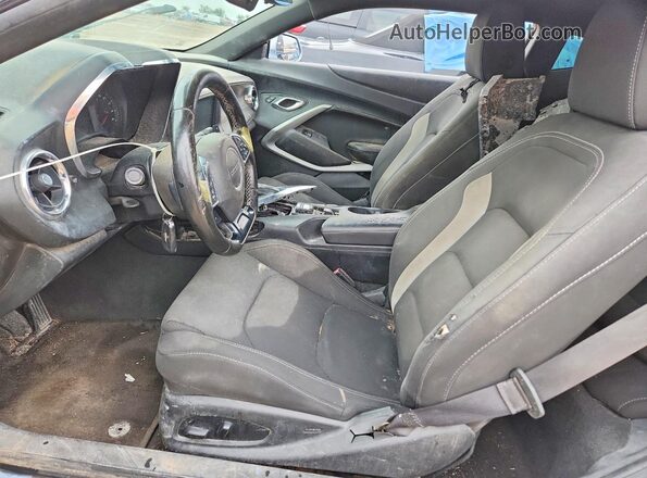 1G1FB1RX7J0113254 2018 CHEVROLET CAMARO Blue Dashboard view