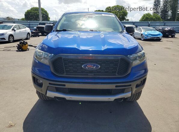 1FTER4EH1KLA86695 2019 FORD RANGER Blue წინა ხედი