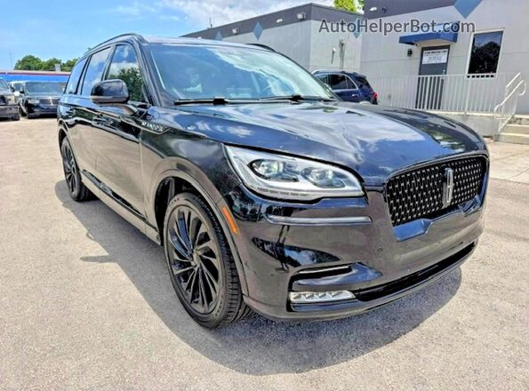 5LM5J7XC3NGL14700 2022 LINCOLN AVIATOR Black Front view
