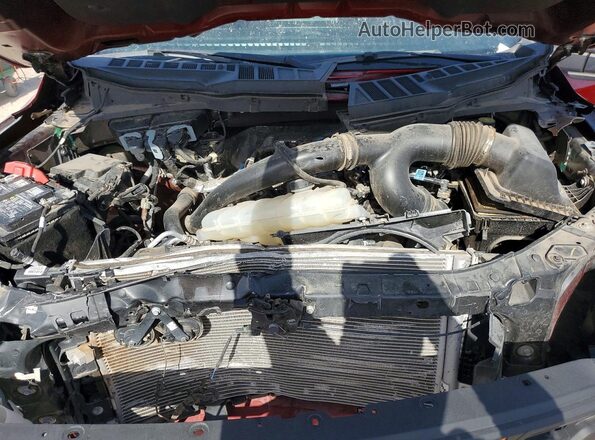 1FTEW2KP7RKD02378 2024 FORD F150 Burgundy Շարժիչի բաժամունքի տեսք
