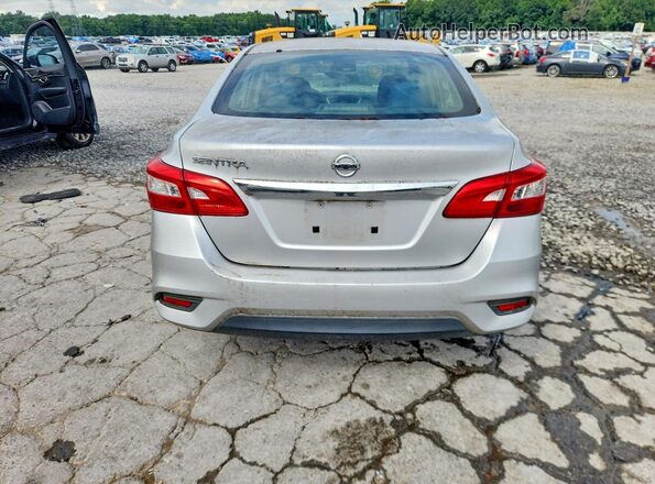 3N1AB7AP6GY301586 2016 NISSAN SENTRA Silver Widok wnętrza z przodu