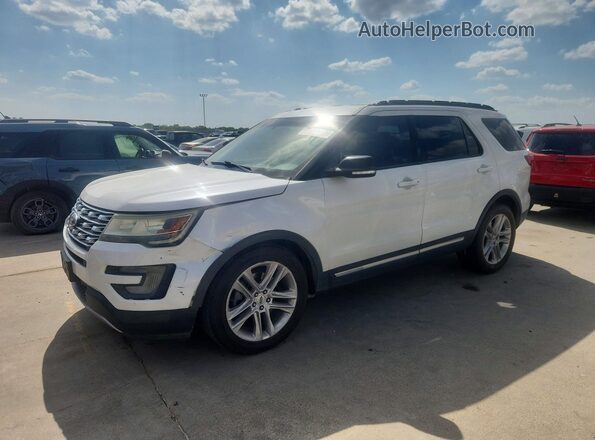 1FM5K7D84GGC86019 2016 FORD EXPLORER White Tył lewy