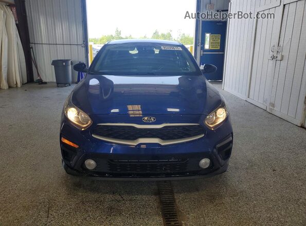 3KPF24AD9KE032260 2019 KIA FORTE Blue Vista trasera