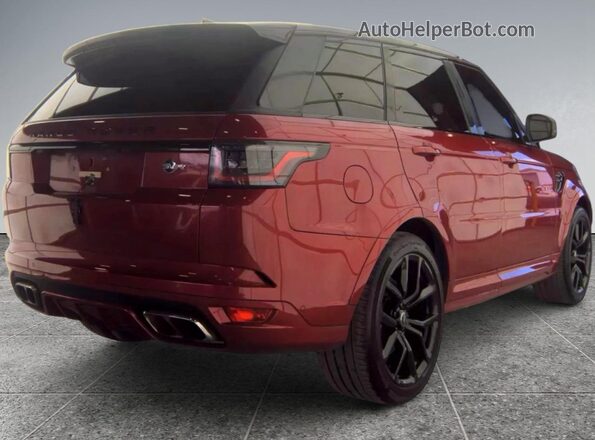 SALWZ2SE8JA191871 2018 LAND ROVER RANGE Red Հետևի աջ