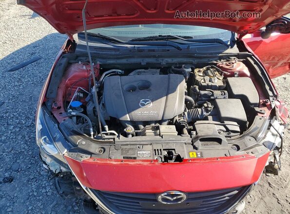 3MZBM1T70GM240133 2016 MAZDA 3 Red Vista del compartimento del motor