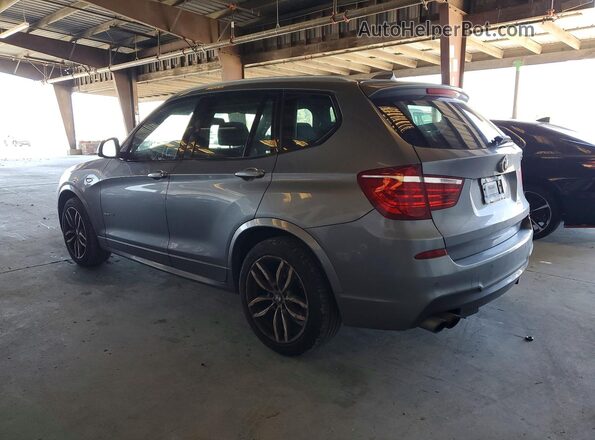 5UXWZ7C59G0R32030 2016 BMW X3 Gray უკანა მარჯვენა