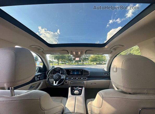 4JGFB4JB1LA229065 2020 MERCEDES-BENZ GLE White უკანა სავარძლების ხედი