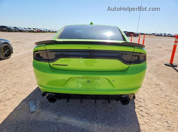 2C3CDXBG1PH508301 2023 DODGE CHARGER Green Вид салону спереду