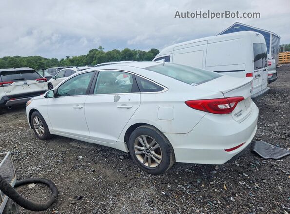 5NPE24AF9HH480712 2017 HYUNDAI SONATA White Tył prawy