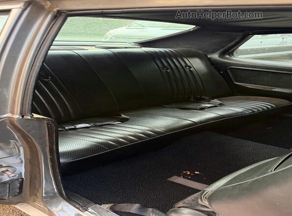 XXXX1Y27H4W142140 1974 CHEVROLET NOVA Серый Вид салона спереди