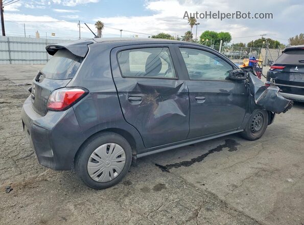 ML32AUHJXRH019361 2024 MITSUBISHI MIRAGE Gray წინა მარჯვენა