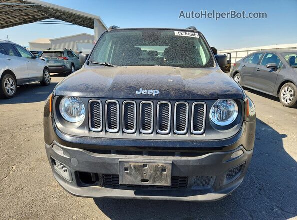 ZACCJBAB9JPH42849 2018 JEEP RENEGADE Черный Вид сзади