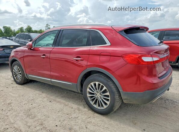 2LMPJ6KR6HBL16197 2017 LINCOLN MKX Red უკანა მარჯვენა