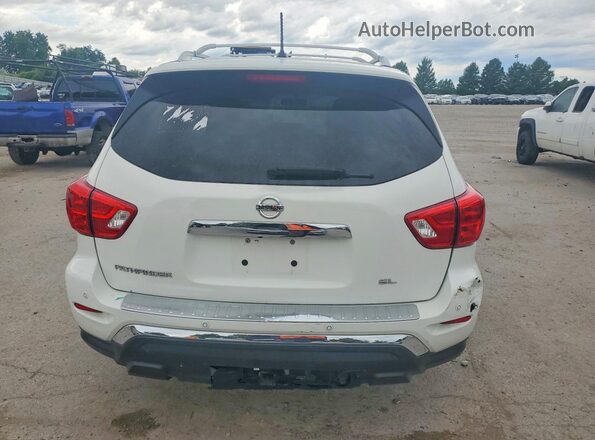 5N1DR2MN2HC635073 2017 NISSAN PATHFINDER White Вид салону спереду