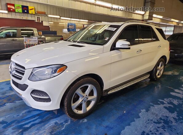 4JGDA5HB6HA901375 2017 MERCEDES-BENZ GLE White Rear left
