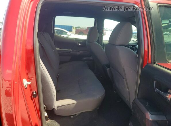 3TMDZ5BN0GM008054 2016 TOYOTA TACOMA Red Rear interior view