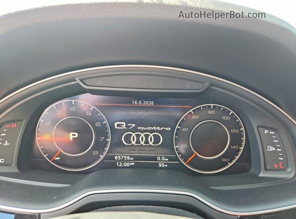 WA1LAAF73KD006417 2019 AUDI Q7 Серый Вид задних сидений