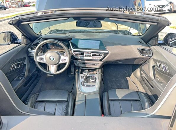 WBAHF9C09LWW44449 2020 BMW Z4 Черный Вид задних сидений