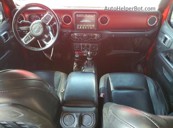1C4HJXFN9LW152954 2020 JEEP WRANGLER Red ხელსაწყოთა პანელის ხედი