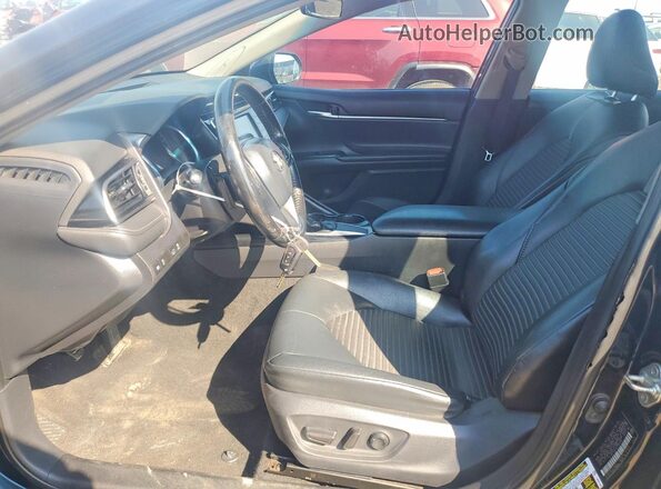 4T1B11HK7KU756160 2019 TOYOTA CAMRY Blue Вид панелі приладів