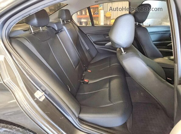 WBA8E5G56HNU22613 2017 BMW 3 SERIES Gray Rear interior view