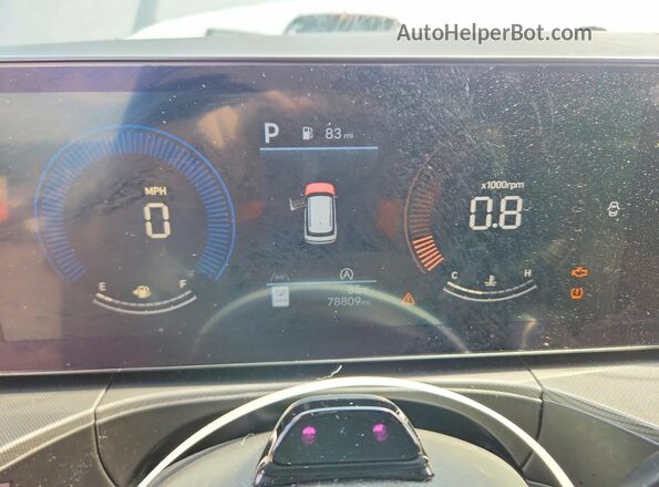 5NMP2DGLXRH024366 2024 HYUNDAI SANTA Gray Հետևի նստատեղերի տեսք