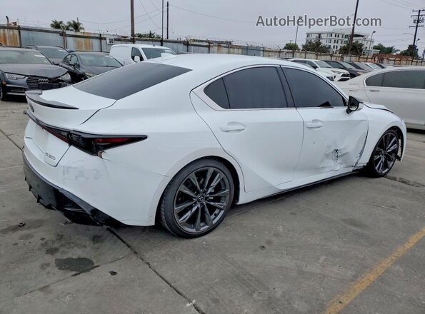 JTHGZ1B21R5079749 2024 LEXUS IS Белый Передняя правая четверть