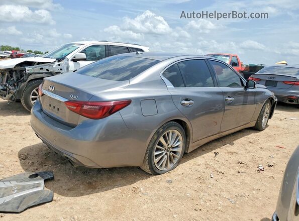 JN1EV7AP3JM357844 2018 INFINITI Q50 Gray Առջևի աջ