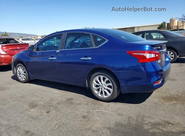 3N1AB7AP0HY241709 2017 NISSAN SENTRA Blue Tył prawy