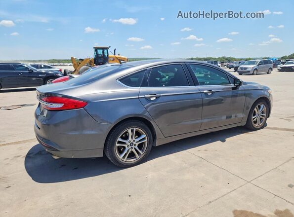 3FA6P0HD7JR176550 2018 FORD FUSION Gray Front right