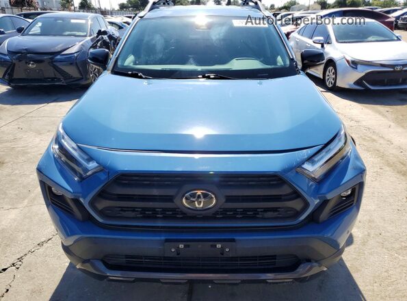 2T3S1RFV8NW316861 2022 TOYOTA RAV4 Blue Rear view