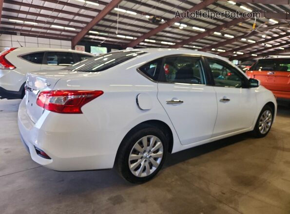 3N1AB7AP5HY351610 2017 NISSAN SENTRA White Delantero derecho