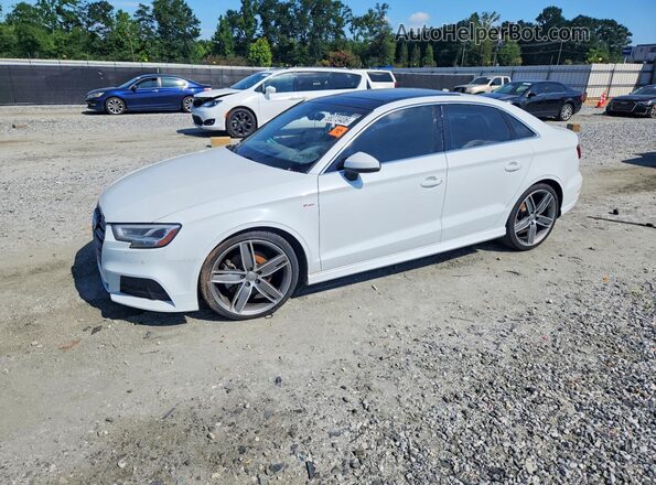 WAUGUGFF3KA062915 2019 AUDI A3 Белый Задняя левая четверть