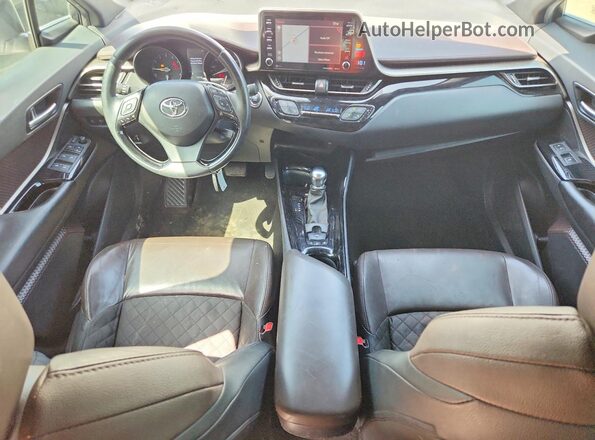 NMTKHMBX6KR087503 2019 TOYOTA C-HR White ხელსაწყოთა პანელის ხედი