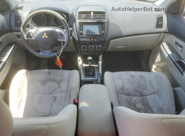 JA4AP3AU2JU006955 2018 MITSUBISHI OUTLANDER Black ხელსაწყოთა პანელის ხედი