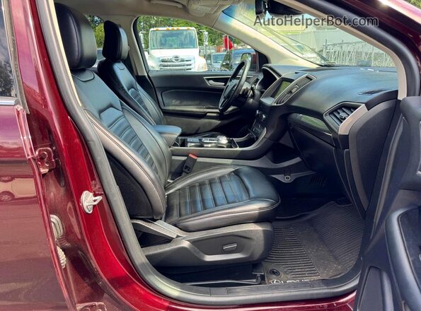 2FMPK4J9XLBA31266 2020 FORD EDGE Красный Вид задних сидений