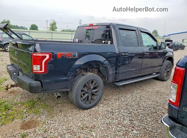 1FTEW1EGXGFD51277 2016 FORD F150 Черный Передняя правая четверть