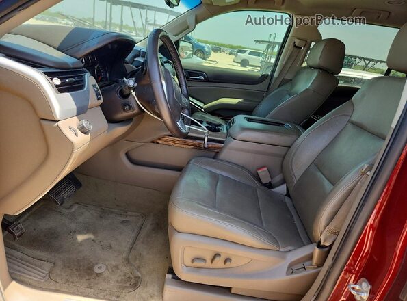 1GKS1GKC5GR178681 2016 GMC YUKON Red Առջևի վահանակի տեսք