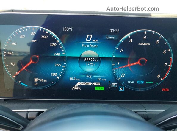 4JGFD6BB7MA203284 2021 MERCEDES-BENZ GLE White უკანა სავარძლების ხედი