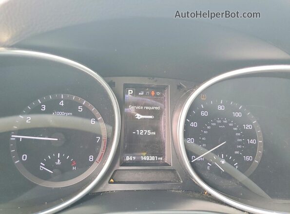 5NMZU3LB6HH015219 2017 HYUNDAI SANTA White Հետևի նստատեղերի տեսք