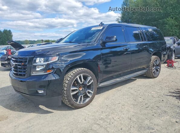 1GNSCHKC5KR270546 2019 CHEVROLET SUBURBAN Черный Задняя левая четверть