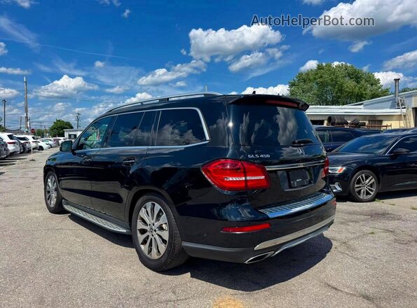 4JGDF6EE7JB176648 2018 MERCEDES-BENZ GLS Black Tył prawy