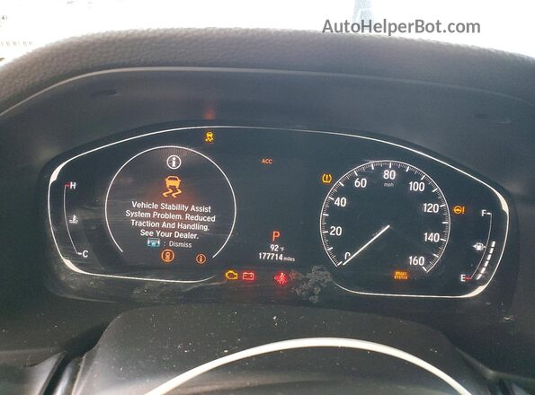 1HGCV1F35JA068779 2018 HONDA ACCORD Black უკანა სავარძლების ხედი