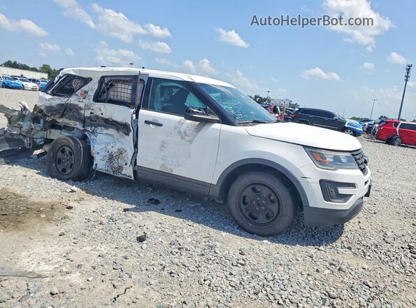 1FM5K8AR3JGC74342 2018 FORD EXPLORER Белый Вид спереди