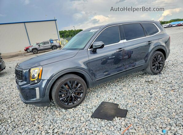 5XYP5DHC8NG226715 2022 KIA TELLURIDE Gray Задня ліва чверть