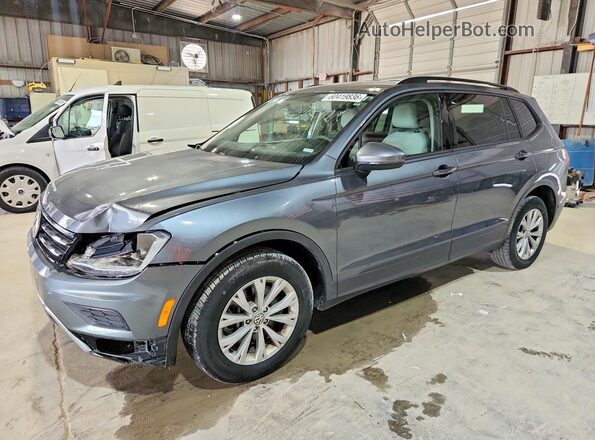 3VV0B7AX7KM095494 2019 VOLKSWAGEN TIGUAN Серый Задняя левая четверть