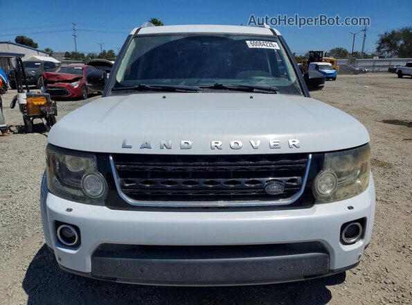 SALAK2V62GA830063 2016 LAND ROVER LR4 White Widok z tyłu