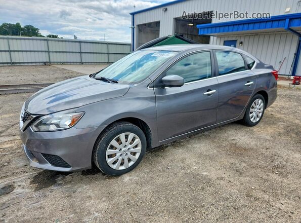3N1AB7AP9GL650674 2016 NISSAN SENTRA Gray Rear left
