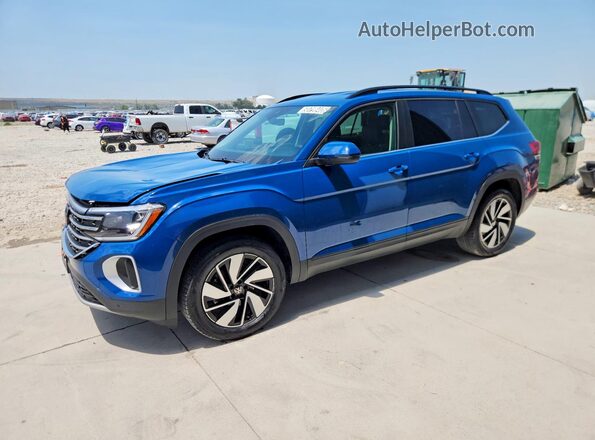 1V2HN2CA6TC527479 2026 VOLKSWAGEN ATLAS Синий Задняя левая четверть